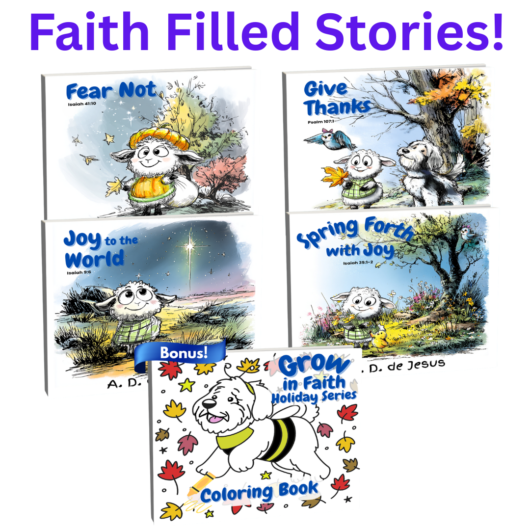 Faith Filled Children's Book Set